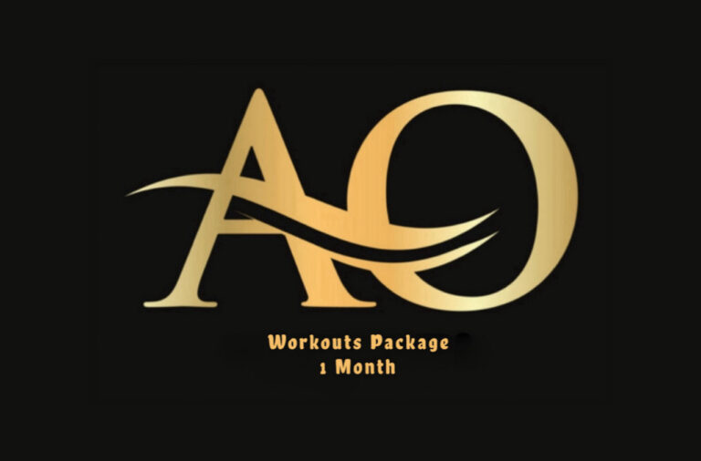 ONE MONTH ONLINE WORKOUTS PACKAGE