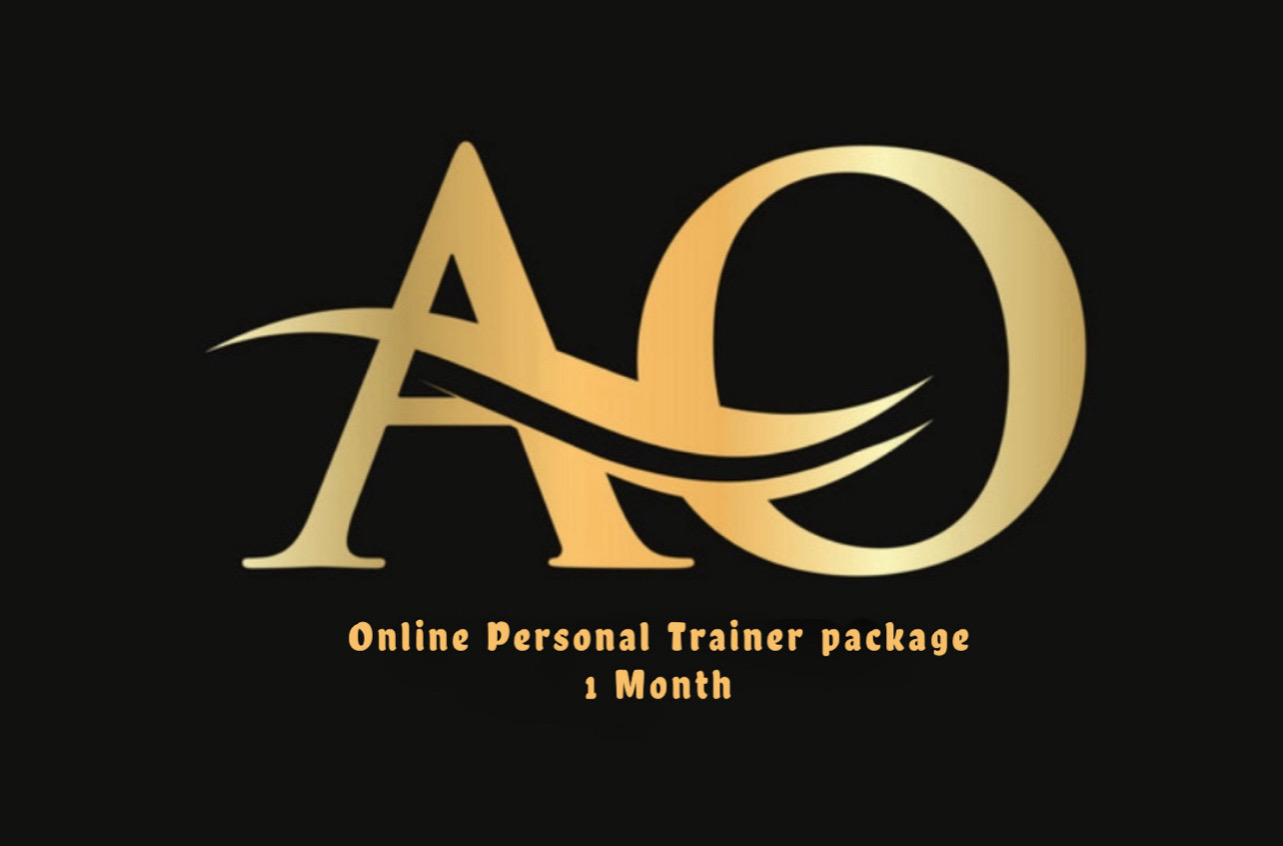 ONE MONTH ONLINE PERSONAL TRAINER PACKAGE